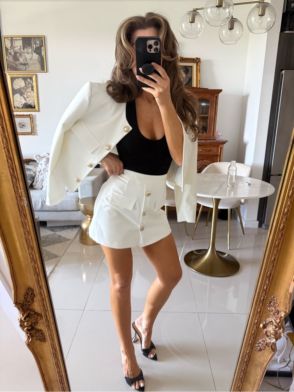 Zara Blazer + Skort Set